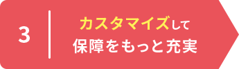 3 カスタマイズして保障をもっと充実