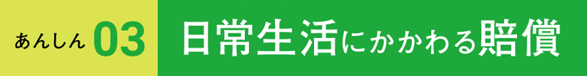 あんしん03　日常生活にかかわる賠償