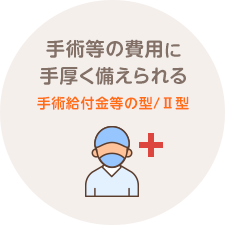 入院時にまとまった給付金を受け取れる 限定告知型入院一時給付特約